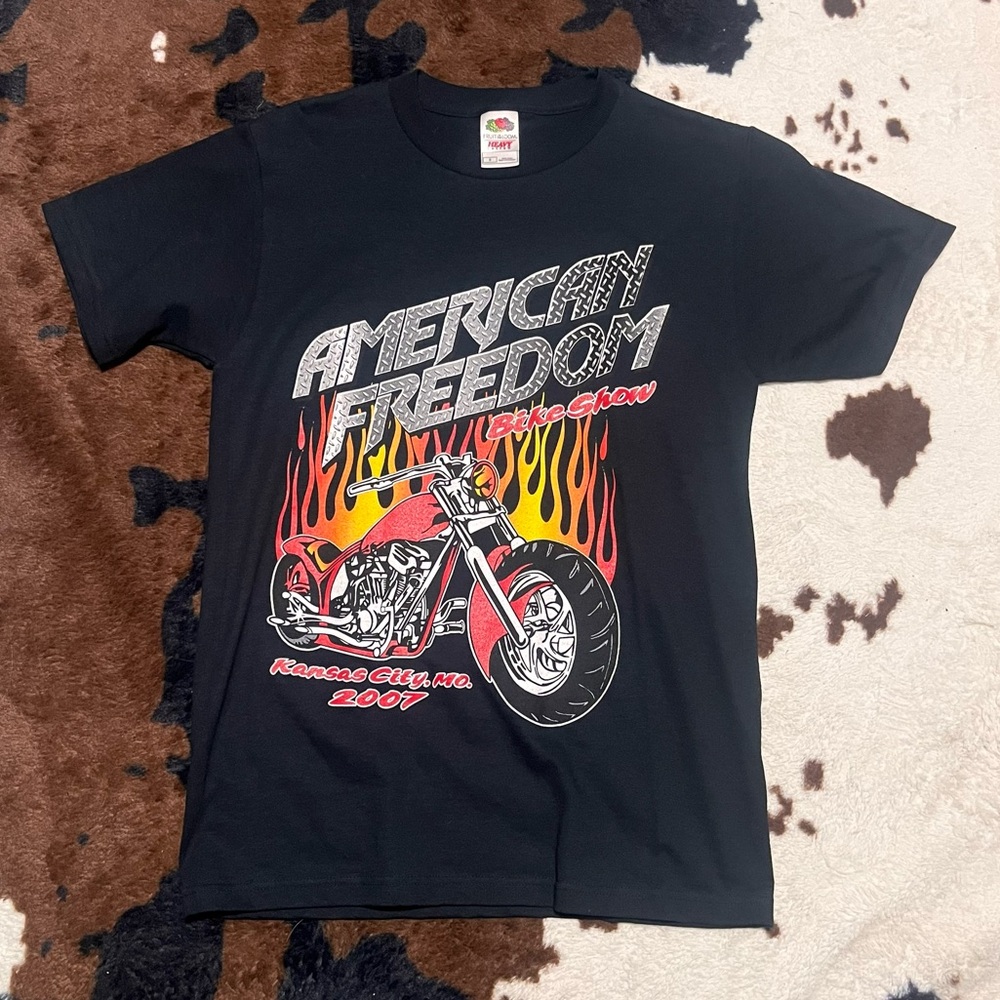 Y2k biker tee